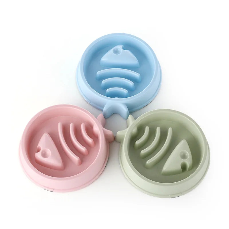 Slow Feeder Bowl for Cats & Dogs – Anti-Choking & Non-Slip