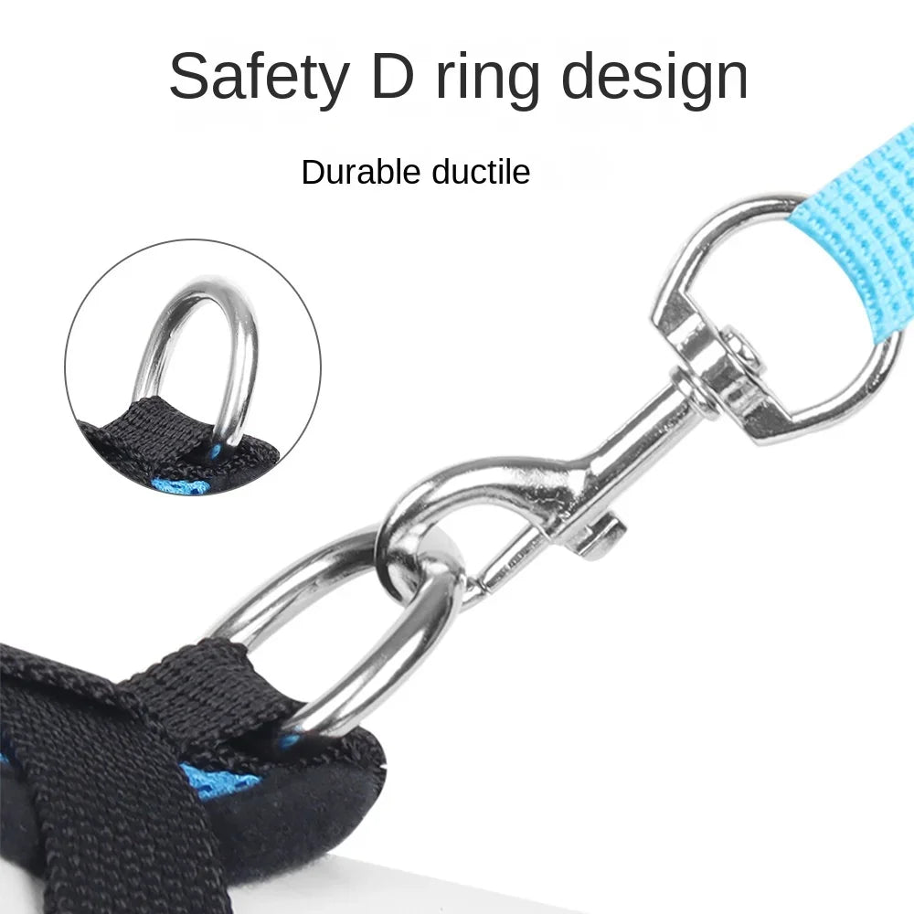 Breathable Summer Mesh Harness & Leash for Small Dogs & Cats – Reflective