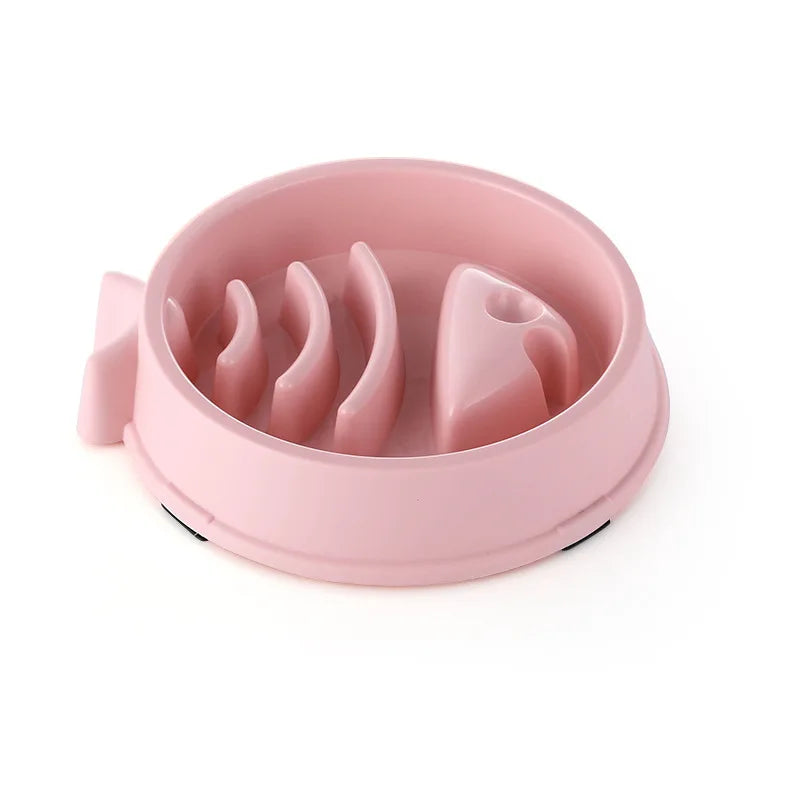 Slow Feeder Bowl for Cats & Dogs – Anti-Choking & Non-Slip