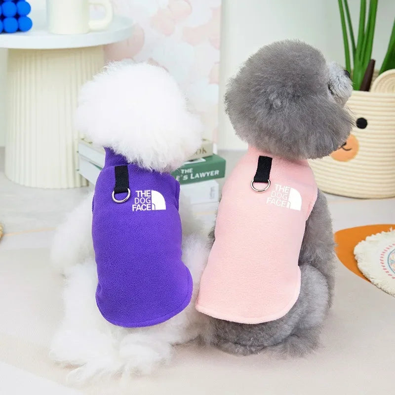 Cozy Fleece Winter Vest – Warm Dog Jacket for Small Breeds (Chihuahua, Frenchie, Pug & More)