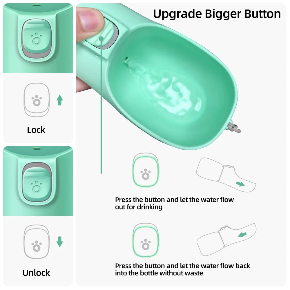 PawSip™ Portable Pet Water Bottle