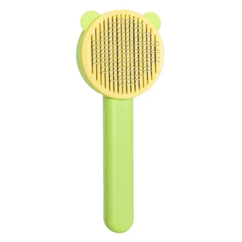 Pet Grooming Brush & Comb – Hair Remover for Cats & Dogs