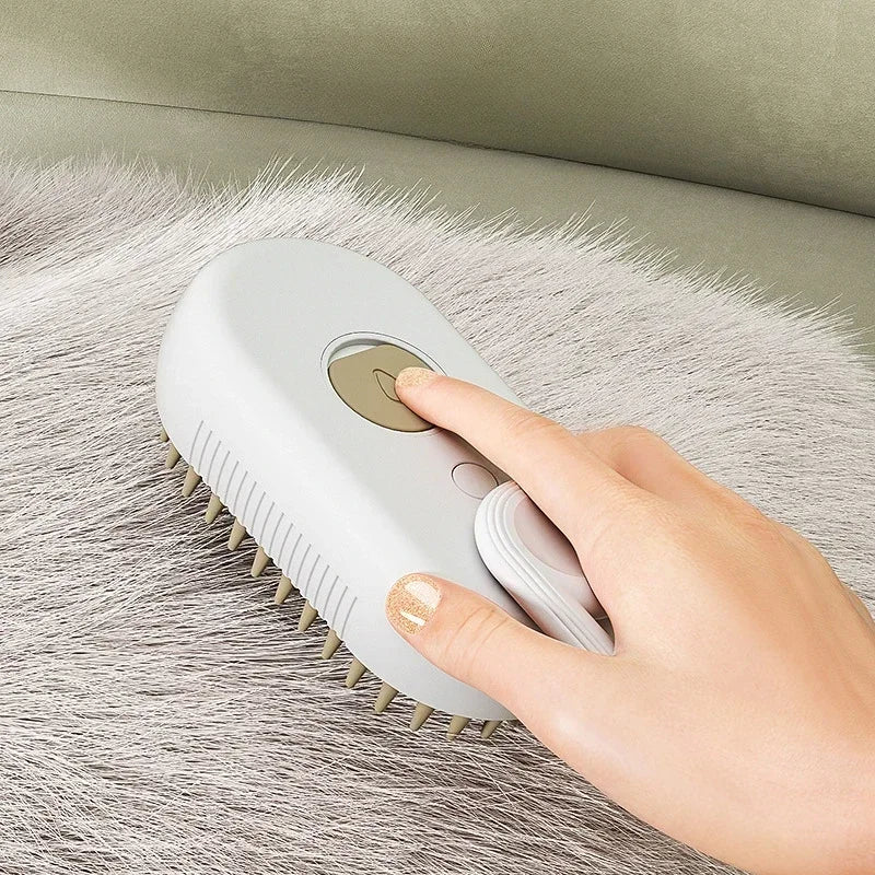 MistCare Antibacterial Pet Brush with Spray