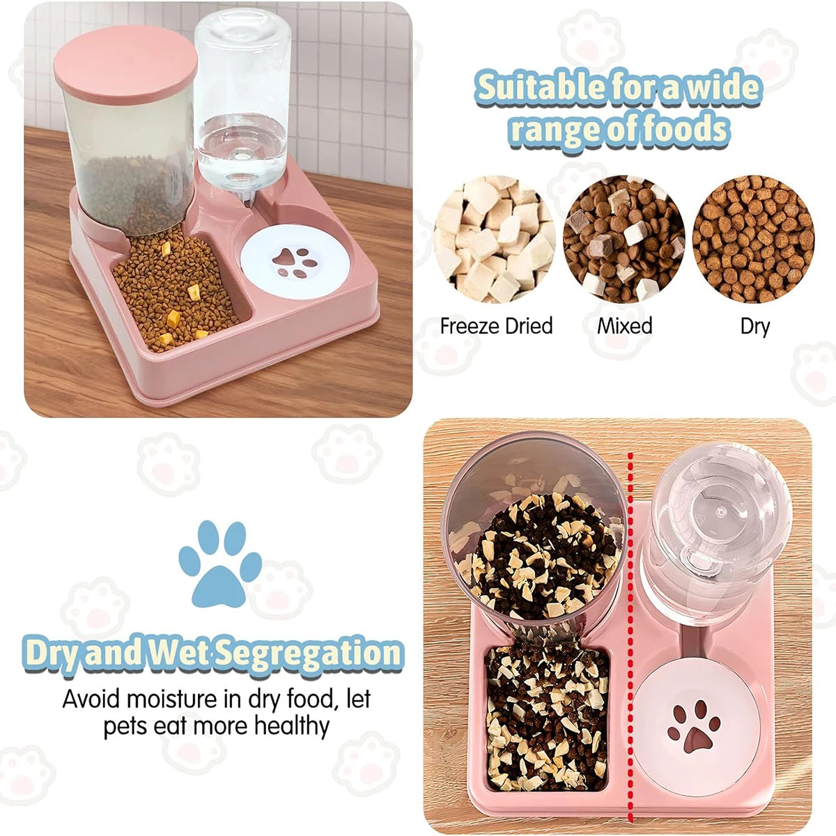 HydraFeast Duo – Smart Feeding & Hydration System