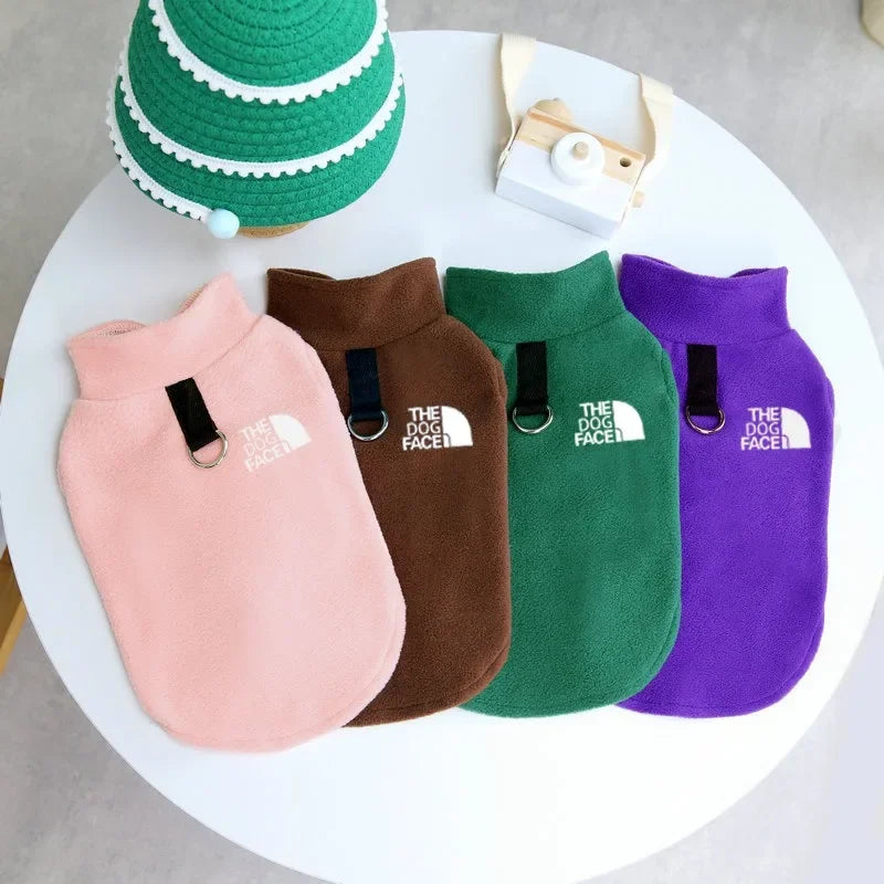 Cozy Fleece Winter Vest – Warm Dog Jacket for Small Breeds (Chihuahua, Frenchie, Pug & More)