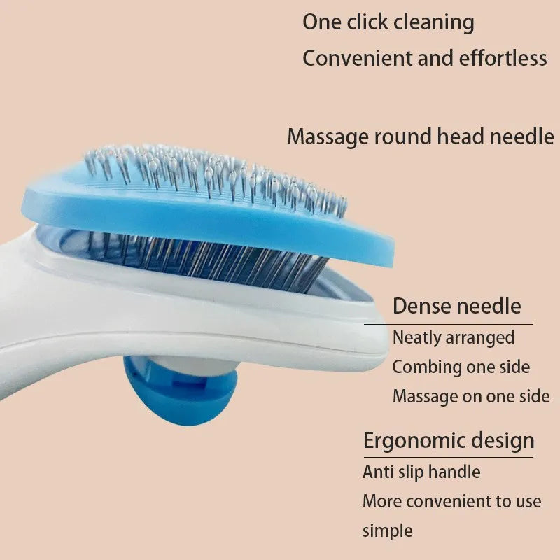 Dog & Cat Hair Remover Brush – Grooming Tool for Pets