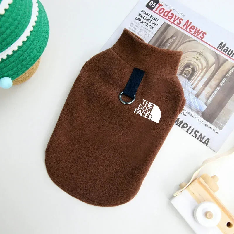 Cozy Fleece Winter Vest – Warm Dog Jacket for Small Breeds (Chihuahua, Frenchie, Pug & More)