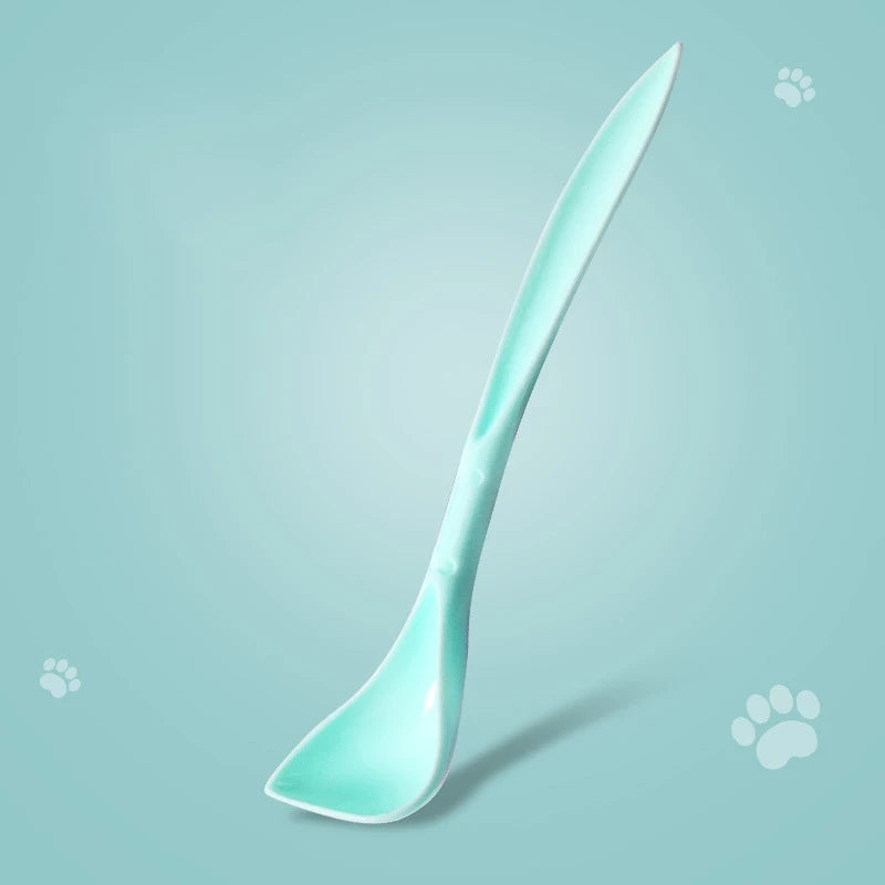Portable 2-in-1 Silicone Dog & Cat Food Sealer & Spoon