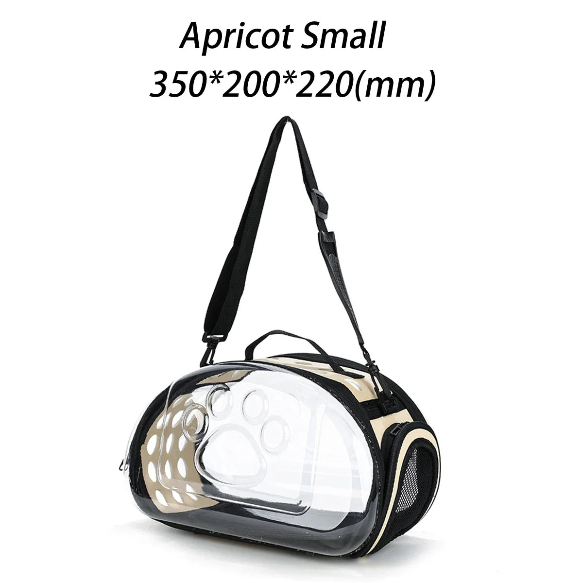 Transparent Pet Carrier Bag – Breathable Travel Capsule for Cats & Small Dogs