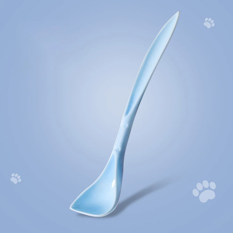 Portable 2-in-1 Silicone Dog & Cat Food Sealer & Spoon