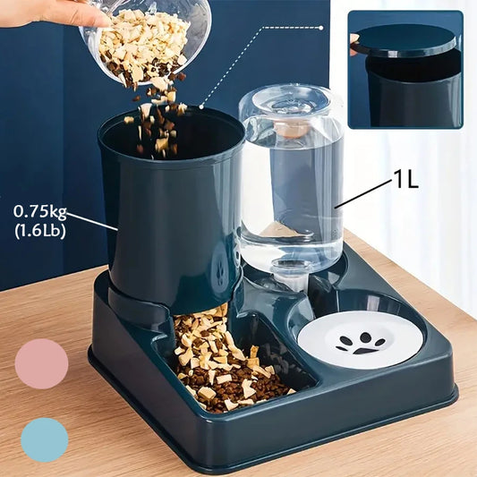 HydraFeast Duo – Smart Feeding & Hydration System