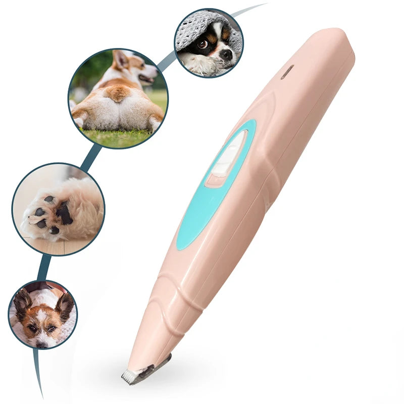 Professional Electric Pet Hair Trimmer – Dog & Cat Grooming Tool