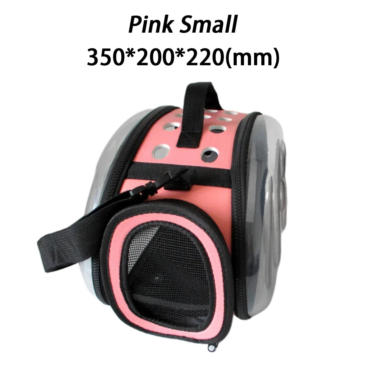 Transparent Pet Carrier Bag – Breathable Travel Capsule for Cats & Small Dogs