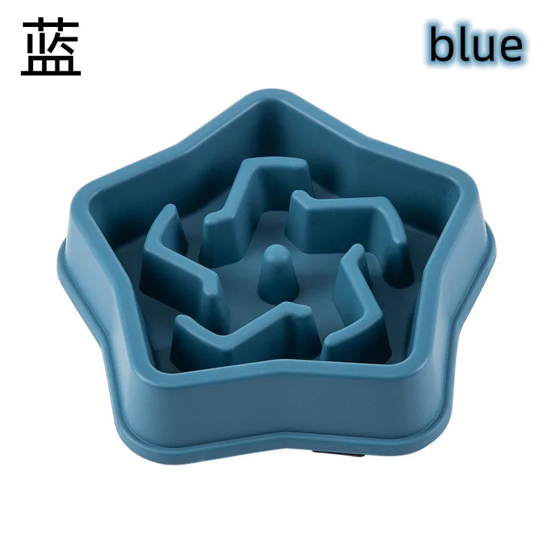 Slow Feeder Bowl for Cats & Dogs – Anti-Choking & Non-Slip