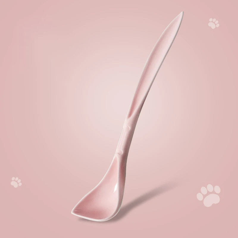 Portable 2-in-1 Silicone Dog & Cat Food Sealer & Spoon
