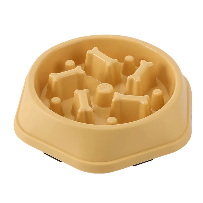 Slow Feeder Bowl for Cats & Dogs – Anti-Choking & Non-Slip