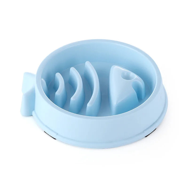 Slow Feeder Bowl for Cats & Dogs – Anti-Choking & Non-Slip